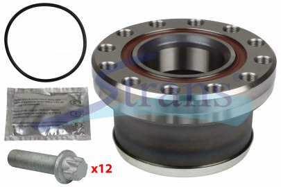 Комплект Ступиці Колеса Saf Skrb 9019/9022, Schmitz Ø82*Ø196*112Mm